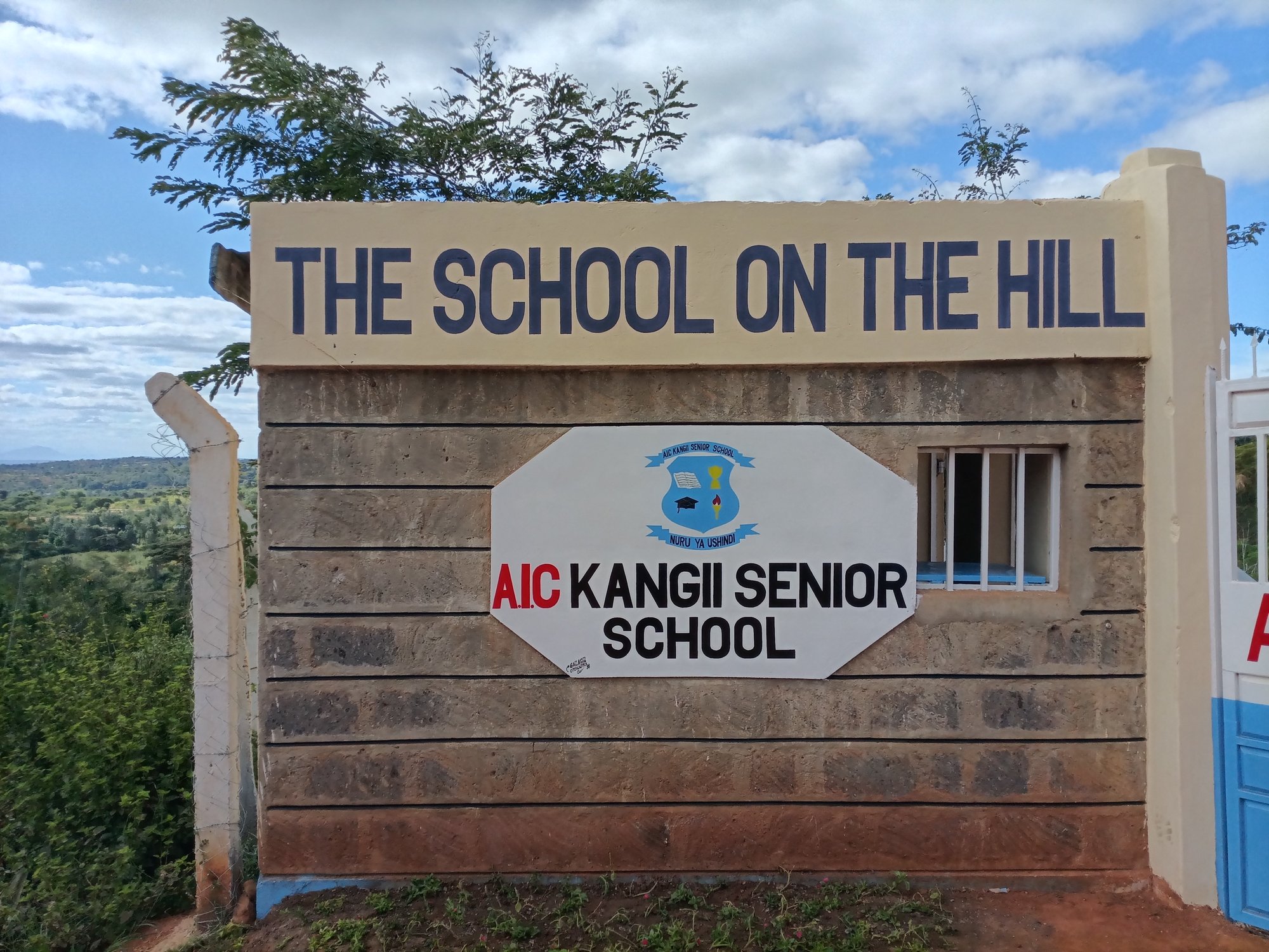 Aerial view of Kangii campus